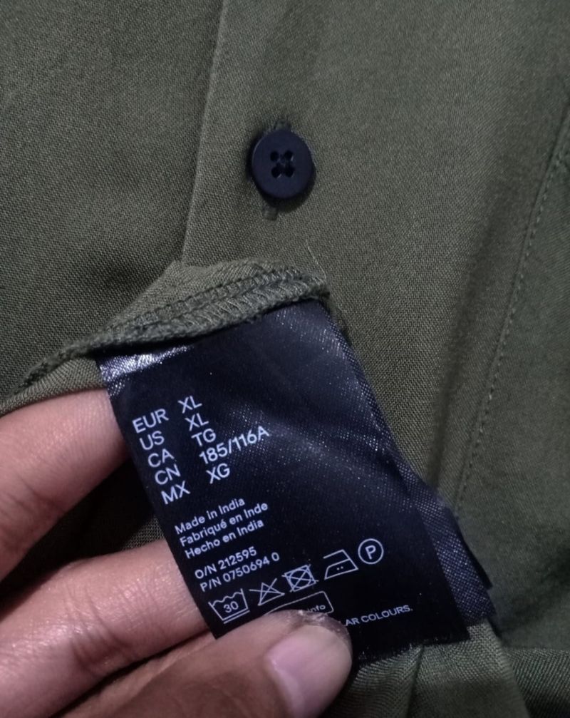 Kemeja Big Size H&M, foto 4
