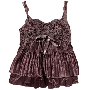 vtg fairy silky cami top