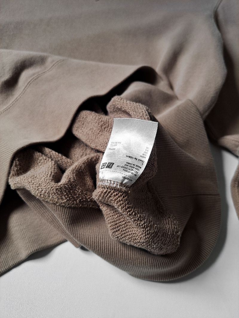 Crewneck Uniqlo Light Brown, foto 4