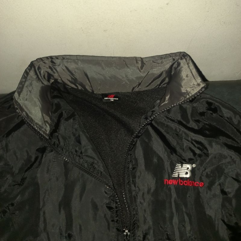 New Balance Biker Track jacket Pria black gray, foto 2