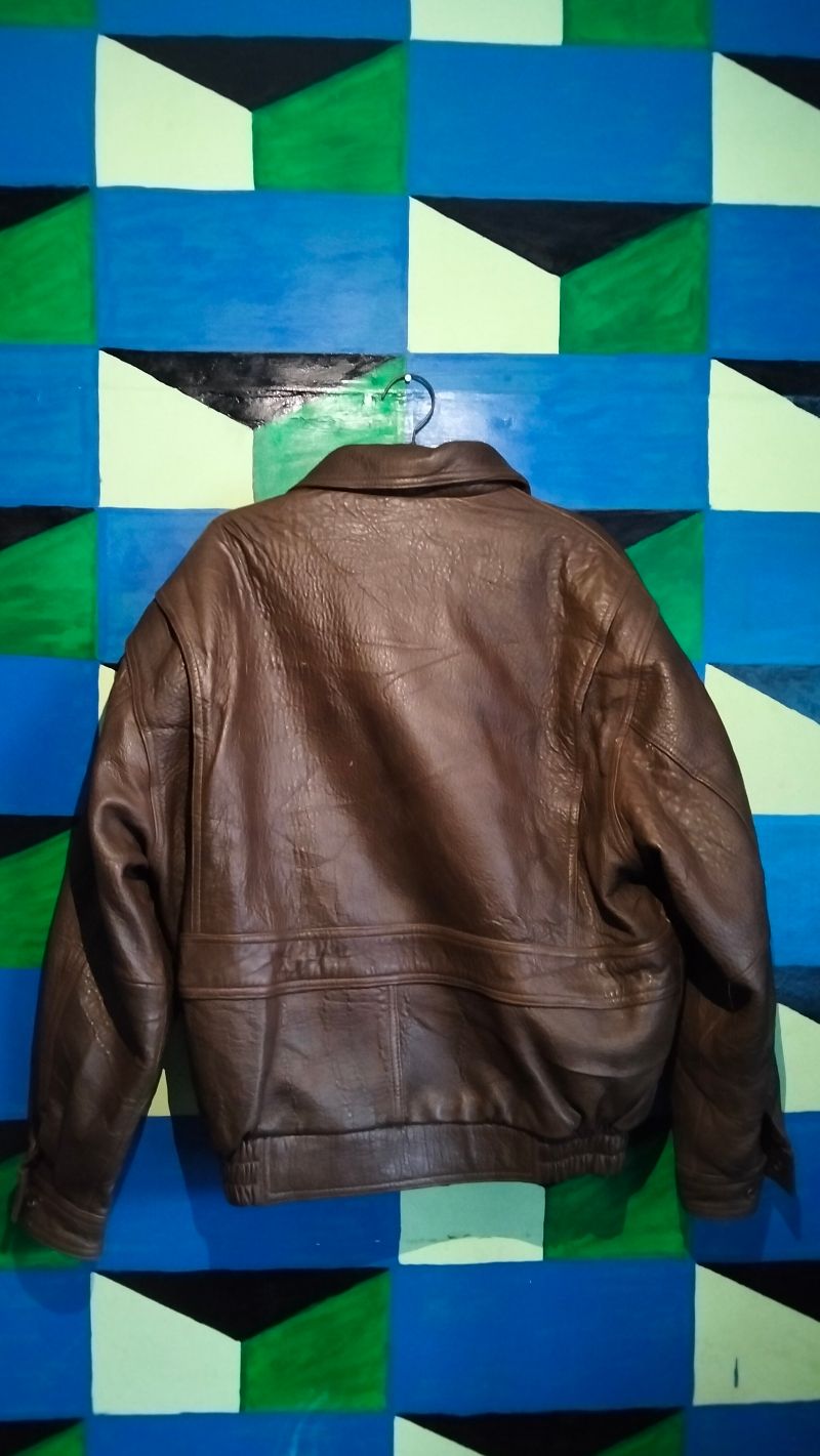 Leather bomber urban express japan, foto 2