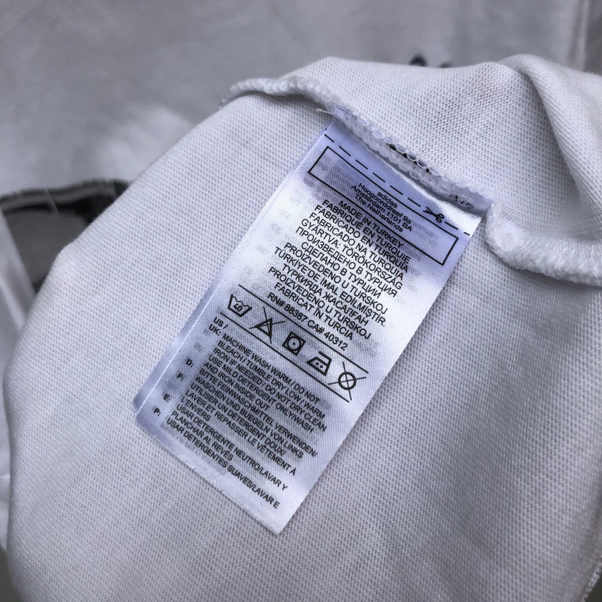 #adidasjohnvink Size L . Pit to, foto 5