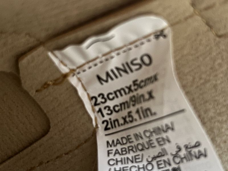 miniso shoulder bag, foto 4