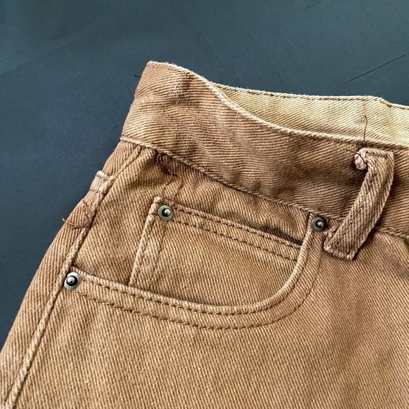 celana jeans coklat, foto 4