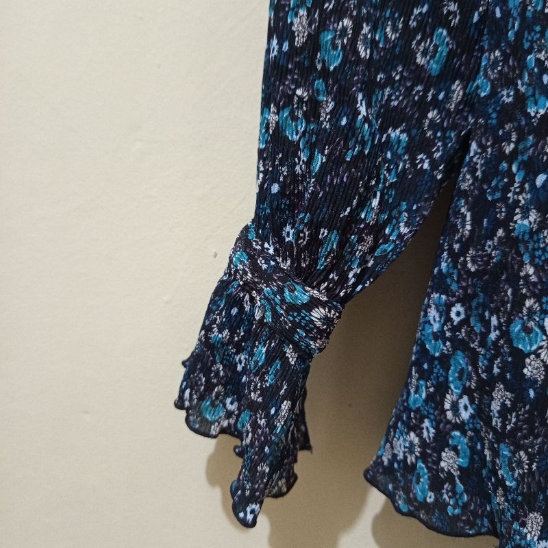 Zara Ruffle Floral Blouse, foto 4