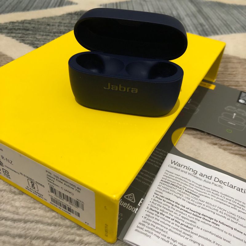 Preloved Case Charging TWS Jabra Elite Active 75t Navy, foto 3