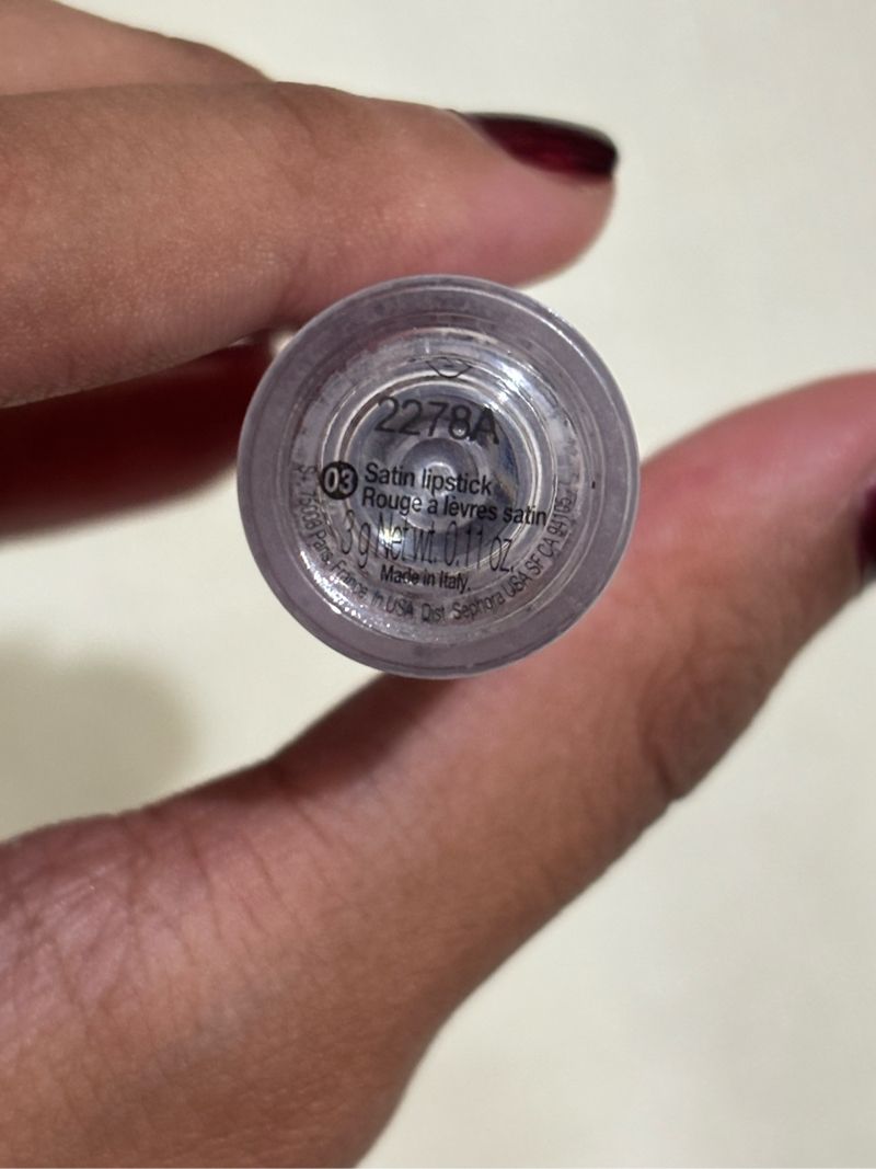 Sephora care better rouge lipstick shade 3, foto 4