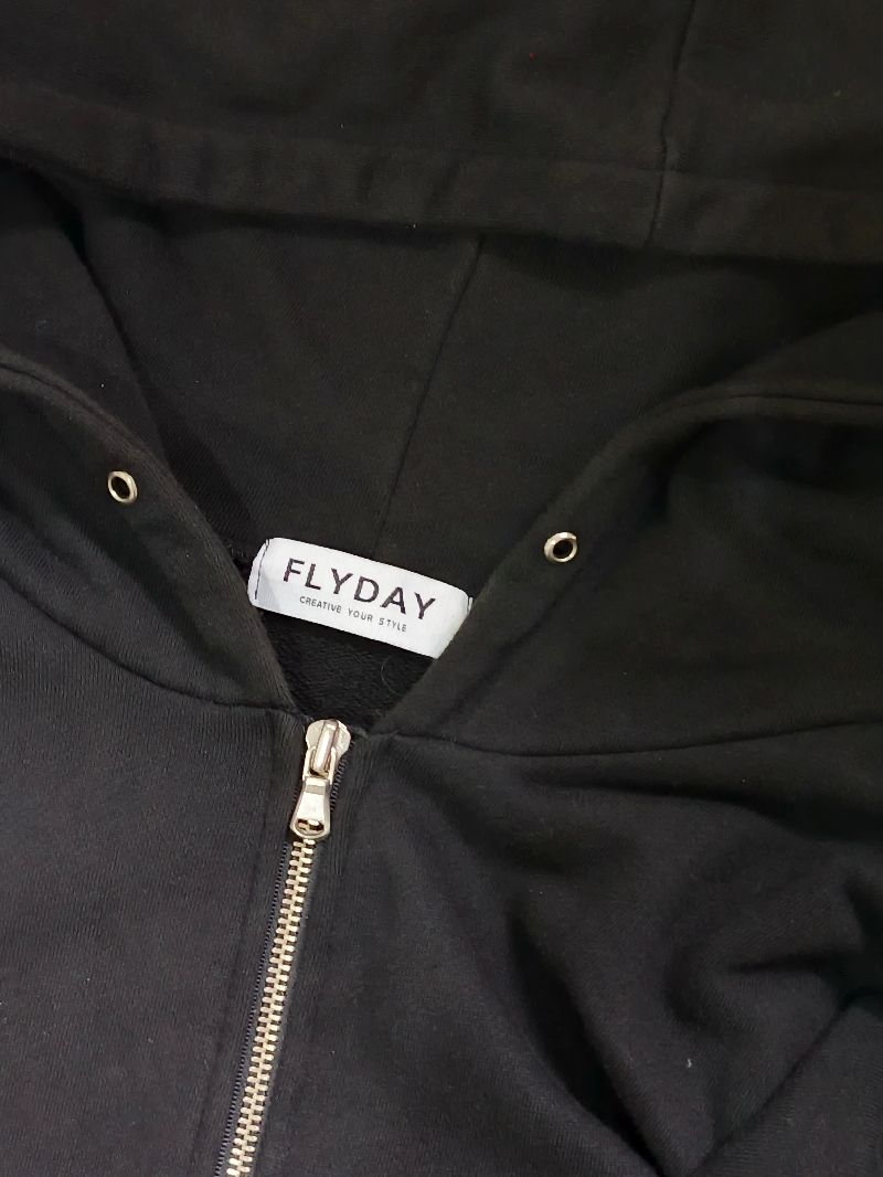 Flyday Black poket Hoodie, foto 3