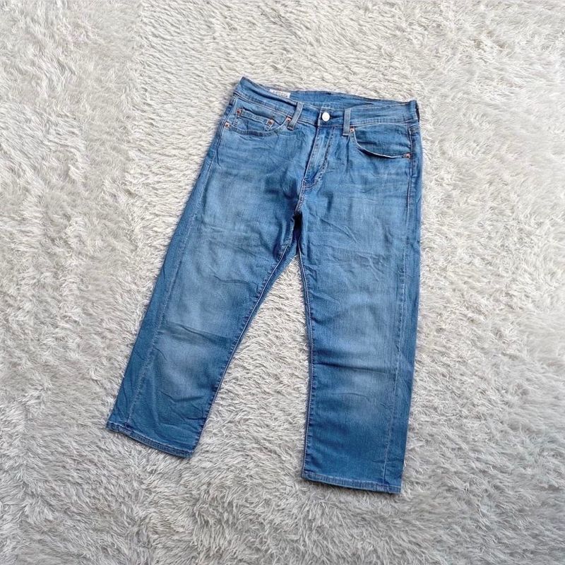 Levis 505 Cool Jeans Regular Cropped Pants Medium Rise Pants, foto 5