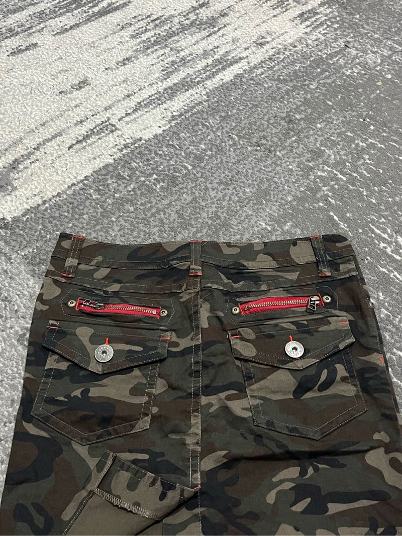 Hearty Basket Camo Mini Skirt, foto 5