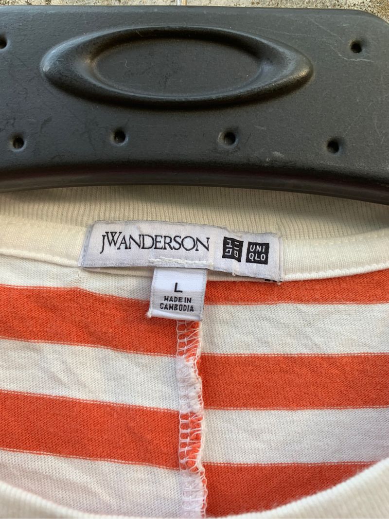 Uniqlo JWAnderson Stripes Pocket Tee, foto 4
