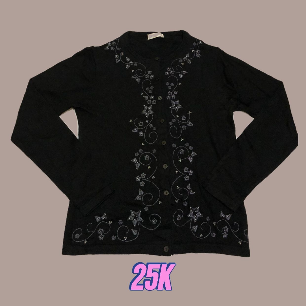 Casual Cardigan Wanita black