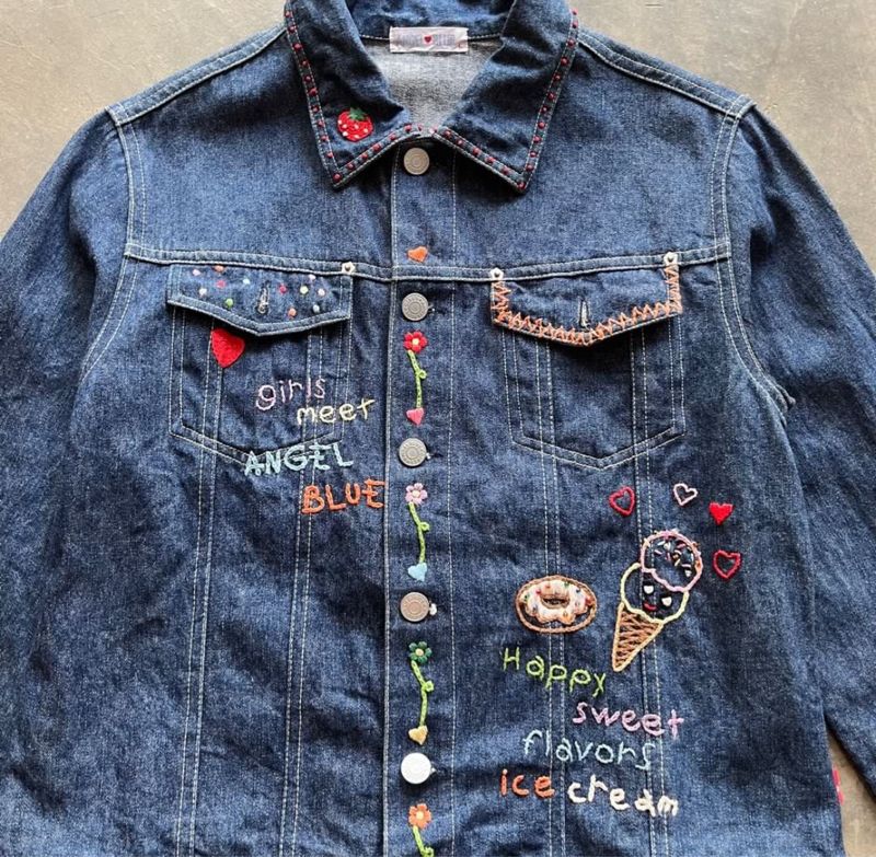 ANGEL BLUE DENIM JACKET, foto 3