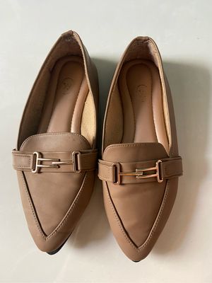 Winod Flat Shoes (Brown)