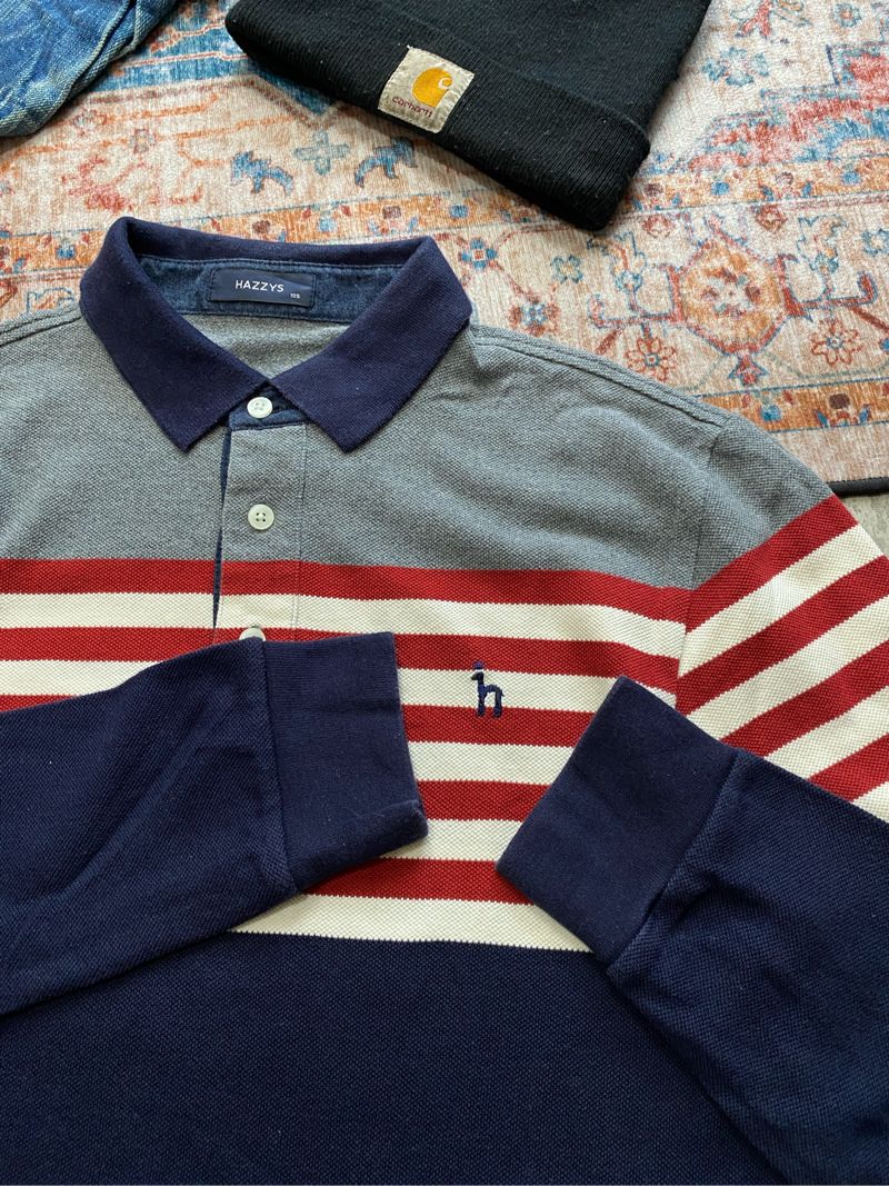 POLO RUGHBY HALF BUTTON HAZZYS, foto 3