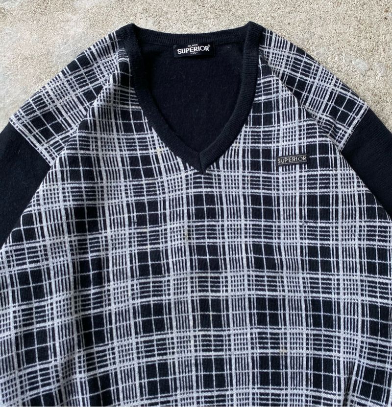 SUPERIOR VNECK KNIT SWEATER, foto 4