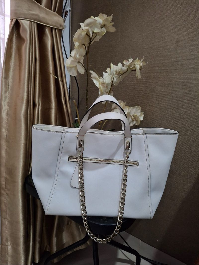 Guess bag white, foto 3