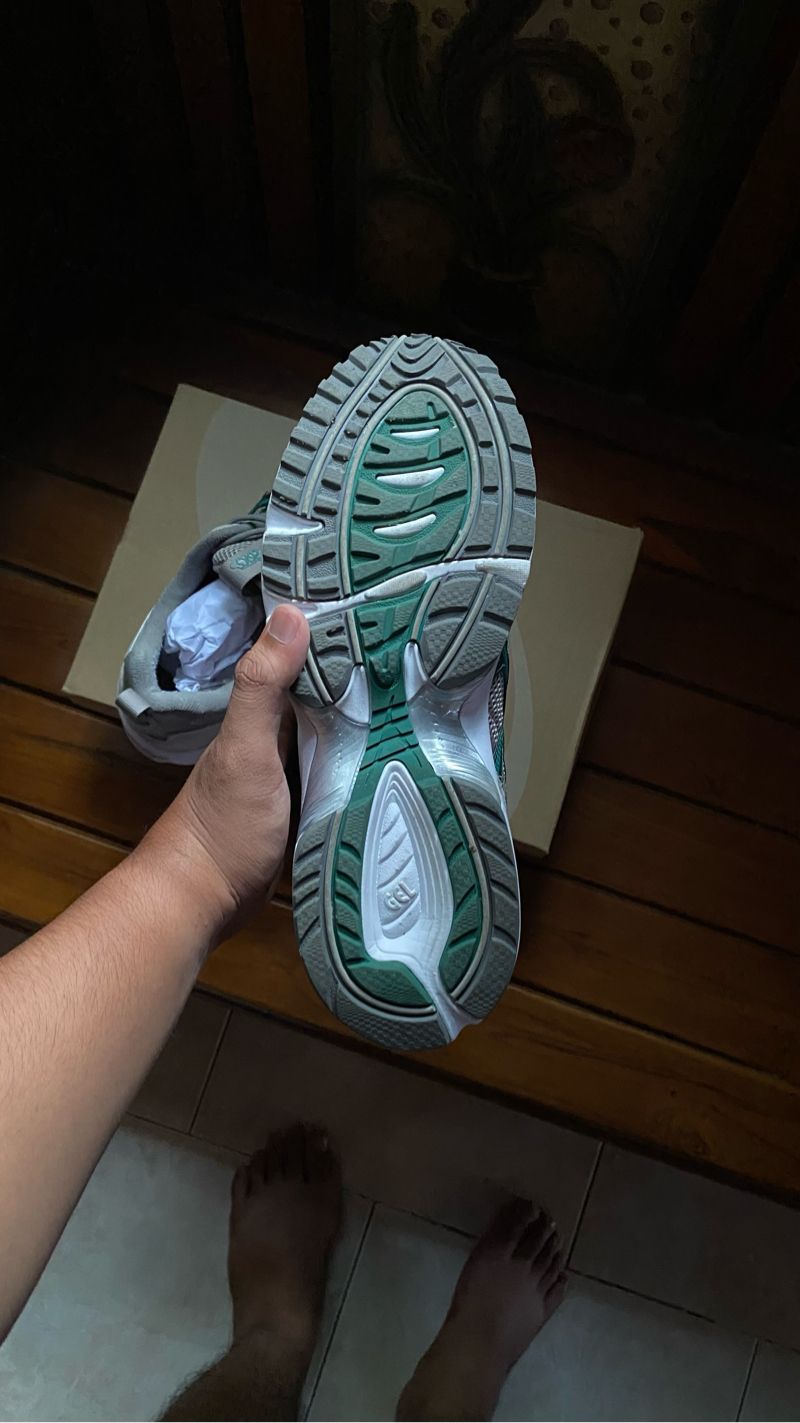 Asics  Gel-1090v2 Steeple Grey/Jasper Green Second Original, foto 3