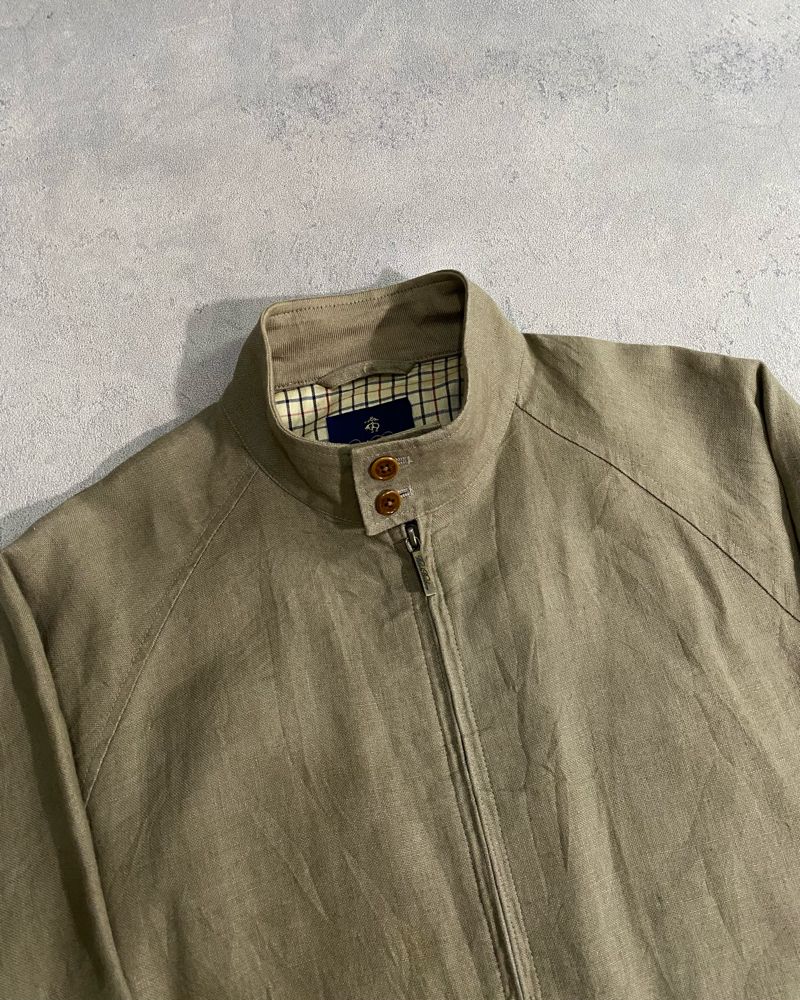 BROOKS BROTHER BOXY LINEN BLOUSON JACKET, foto 3