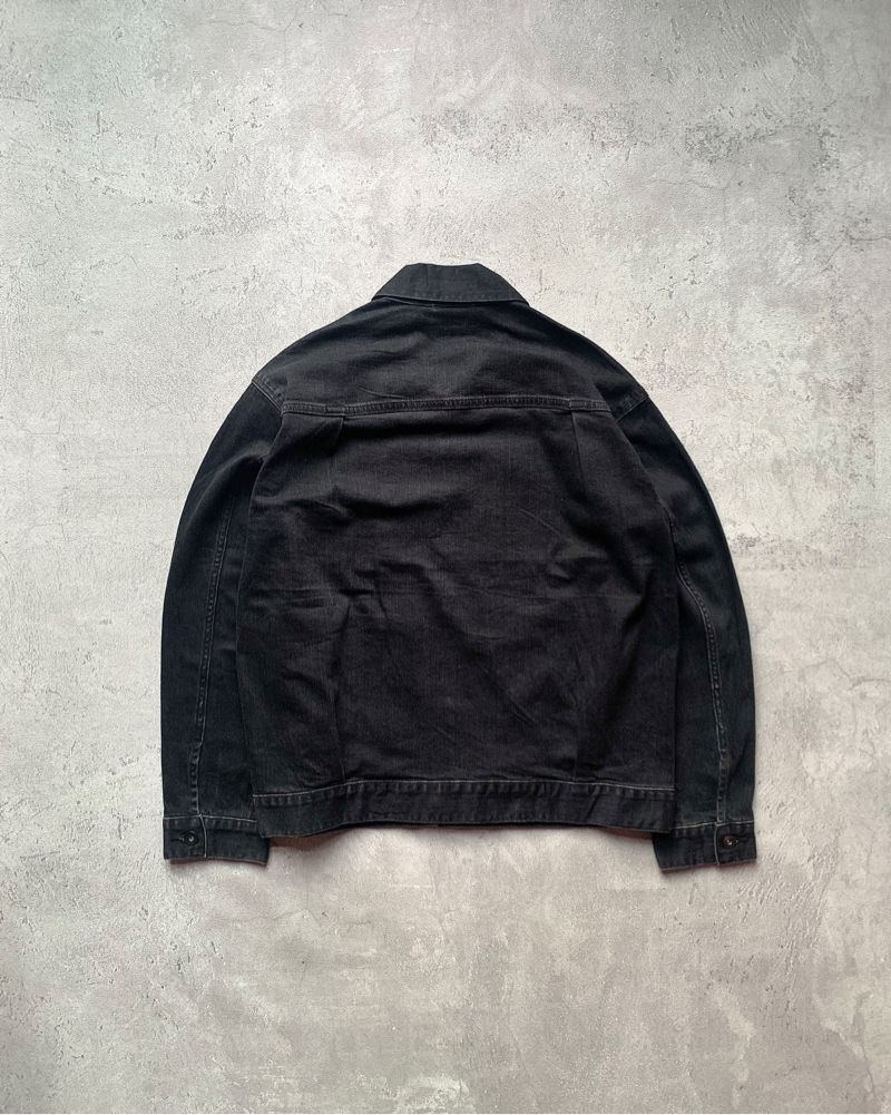 TYPE 1 TRUCKER JACKET BY UNIQLO BLACK WASHED, foto 7