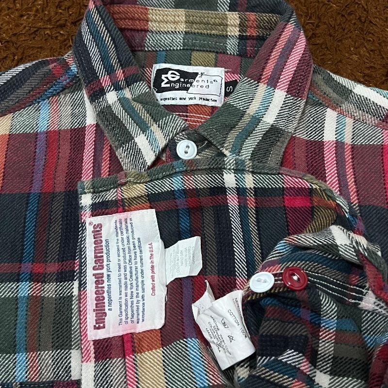 Engineered Garments Flannel Shirt Kemeja, foto 3