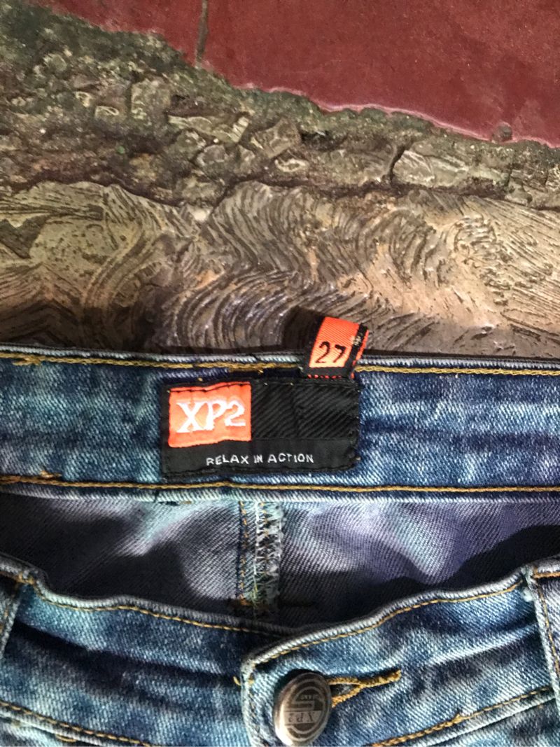 Celana Jeans Cutbray Biru, foto 2