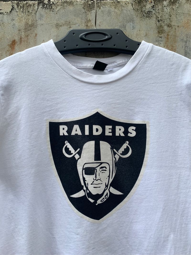 NFL Team Raiders by GU White Tee, foto 2