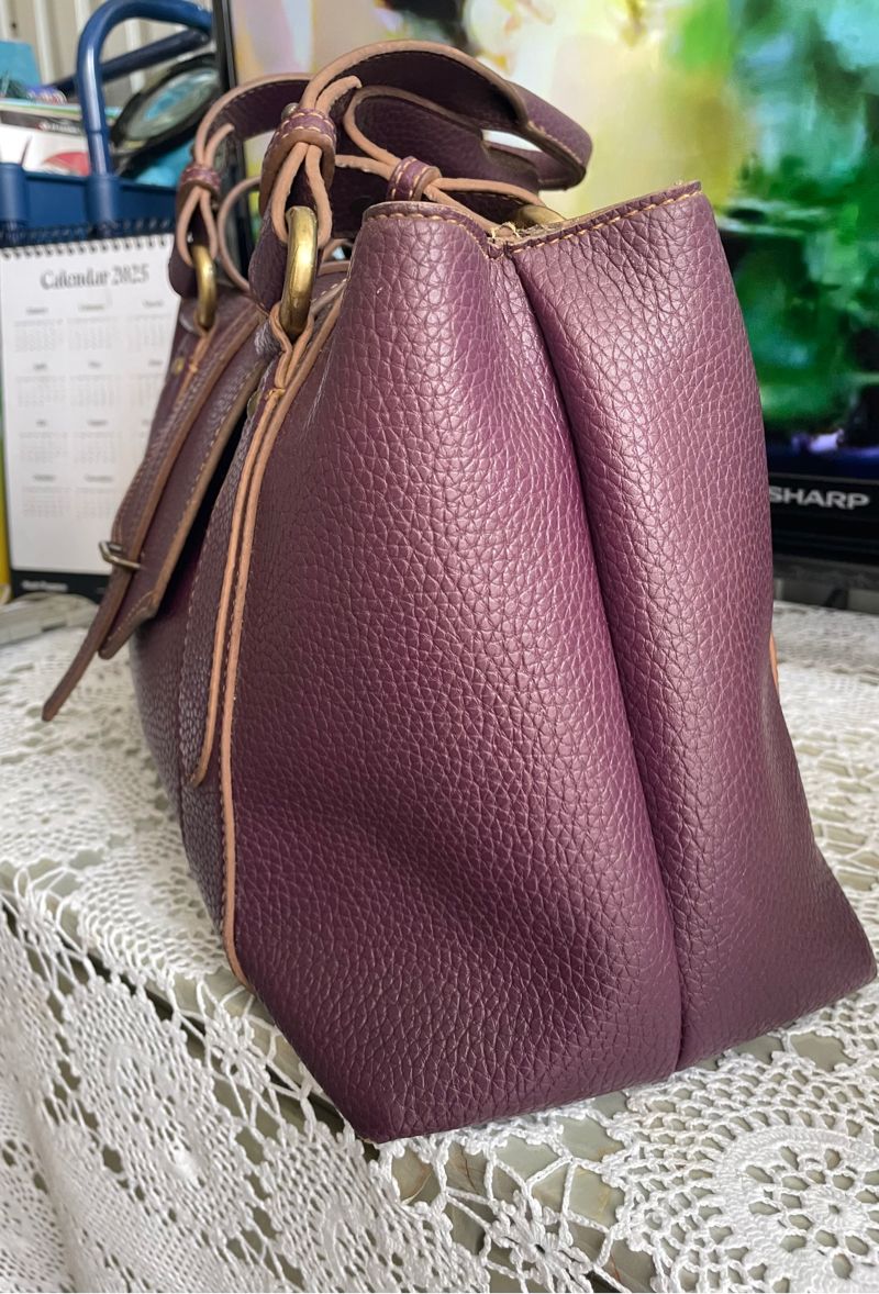 Tas Kulit Ungu Rabeanco, foto 2