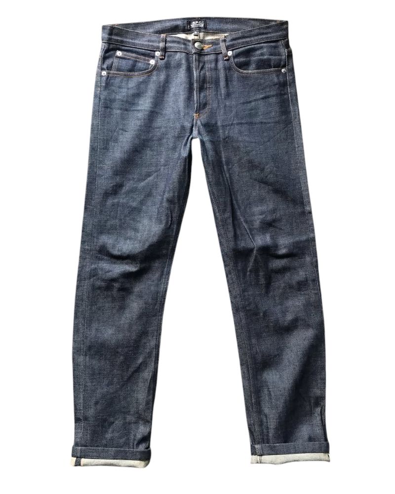 Apc jeans selvedge petit standard jeans droit etroit Preloved