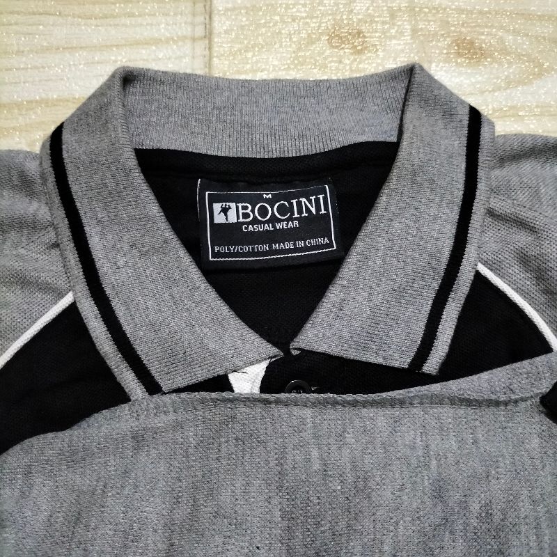 879. Polo Shirt Kaos BOCINI, foto 4