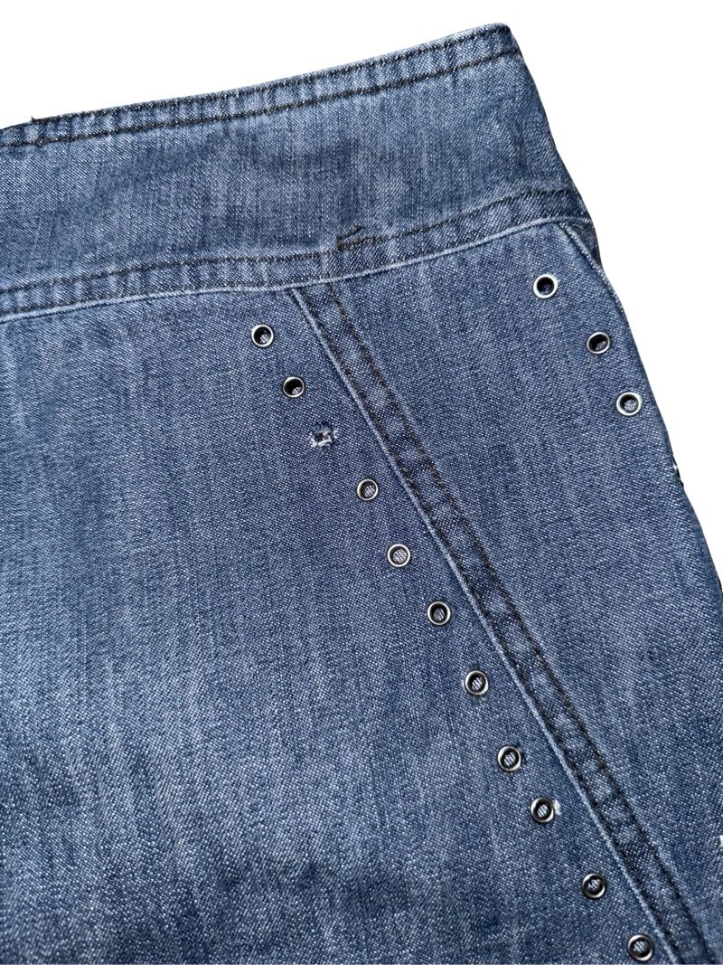 Reworked jeans skirt, foto 3