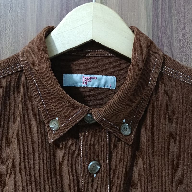 Kemeja Corduroy 8 Seconds, foto 3