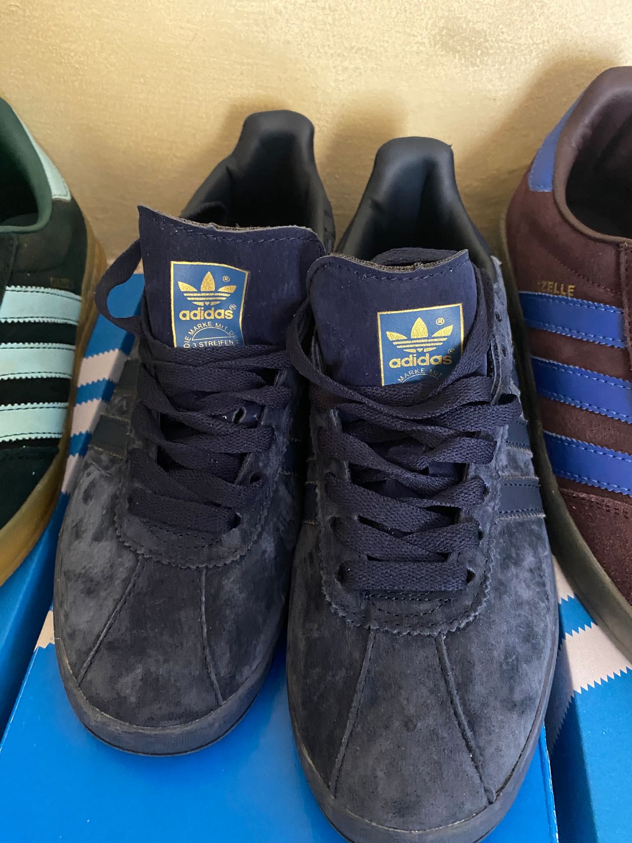 Adidas Casual Casual shoe Pria burgundy green navy