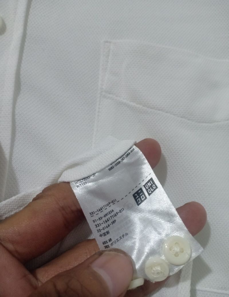 Kemeja Uniqlo Size L Slim, foto 4