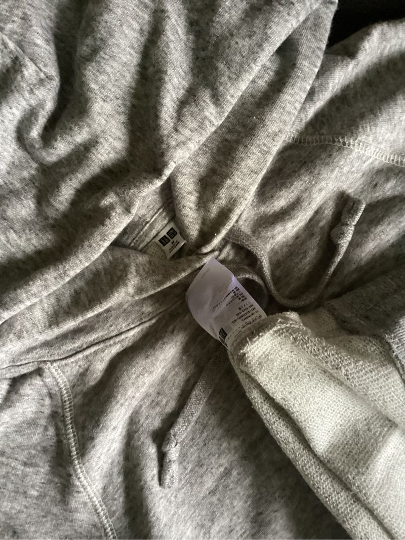 Jaket Hoodie Un1gl0 Basic Gray, foto 2