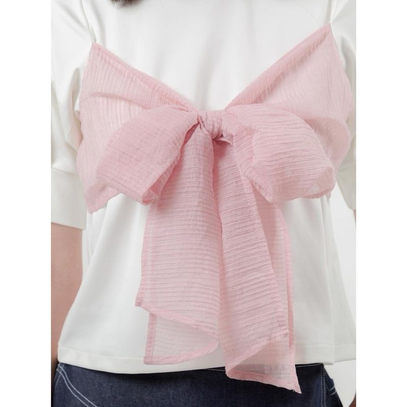 Bobo Tokyo - Selma Blouse White, foto 7