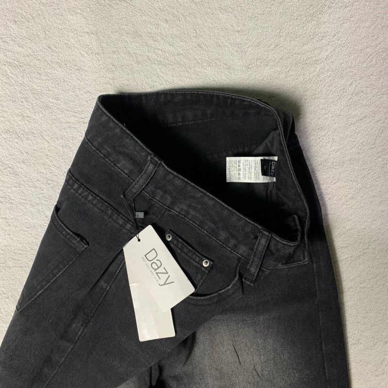 bagy jeans blacl wash, foto 4