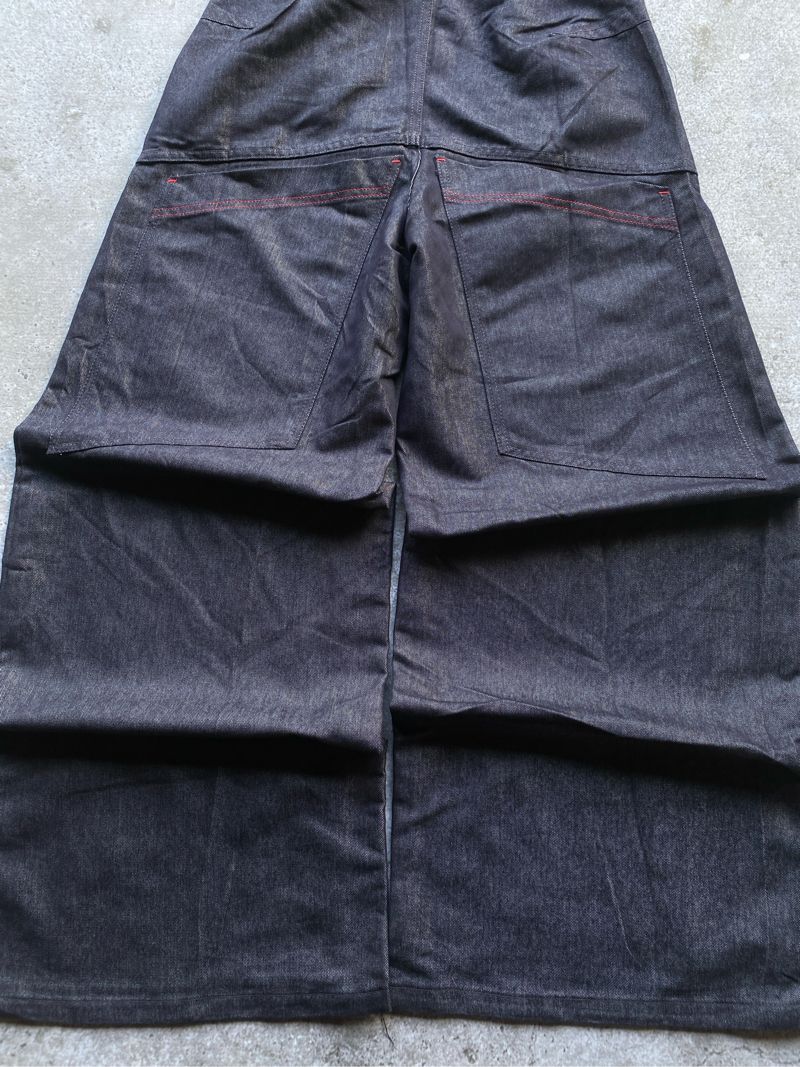 Baggy jeans bigpocket raw, foto 6