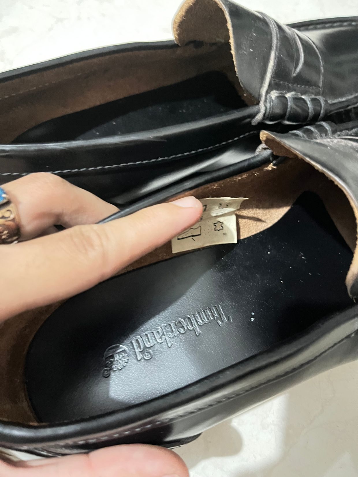 Timberland Loafer Pria black, foto 4