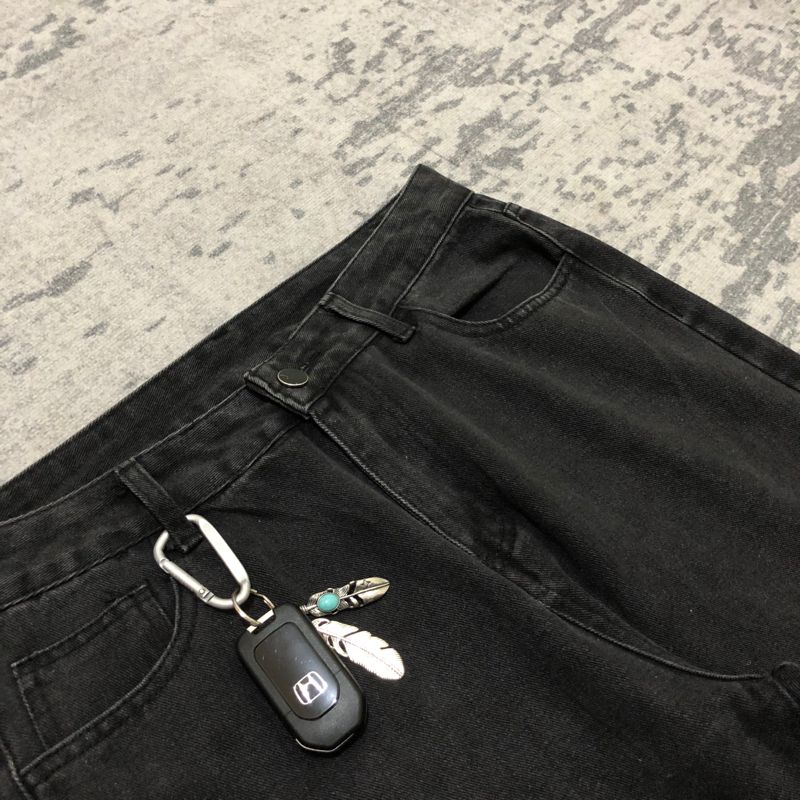 Xxlsnowblack washed baggy jeans, foto 5