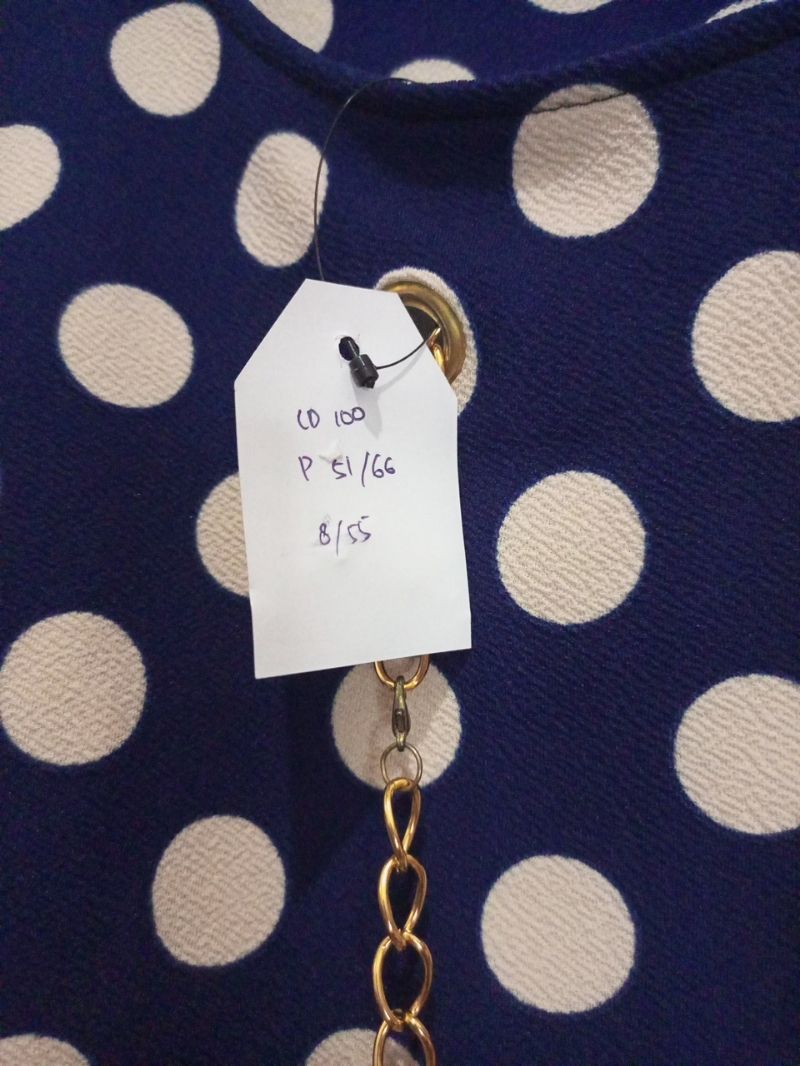 Blouse polka navy, foto 3