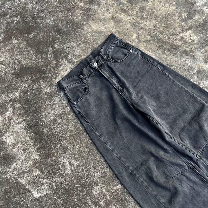 BARREL PANTS DARK GREY, foto 3