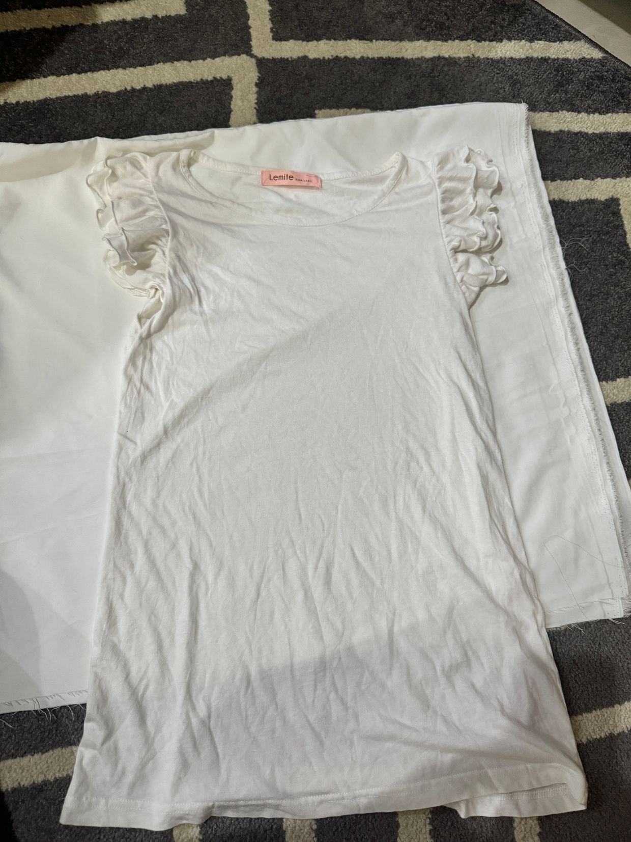 Fairy Coquette T-shirt Wanita white