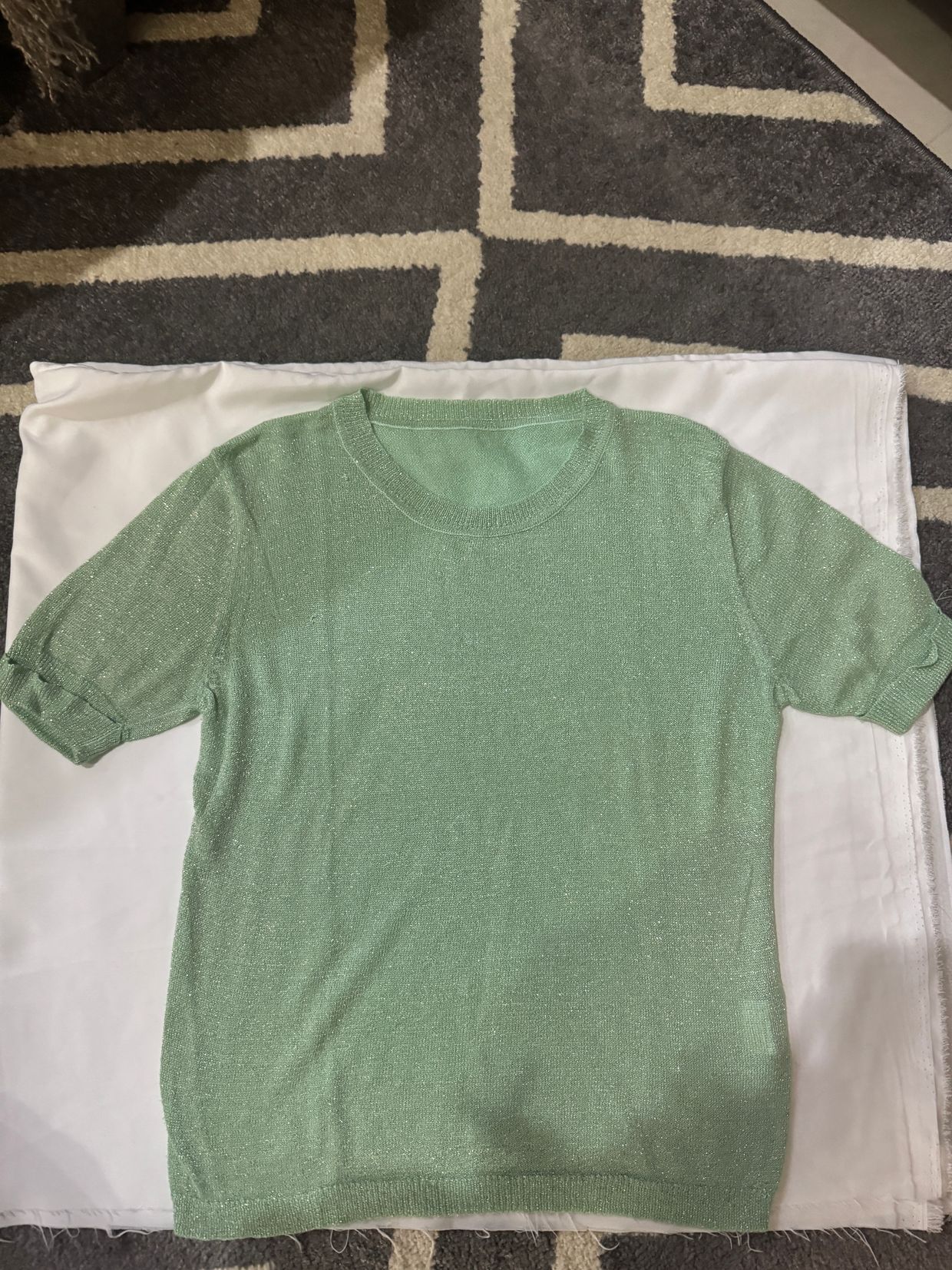 Fairy Casual T-shirt Wanita green khaki