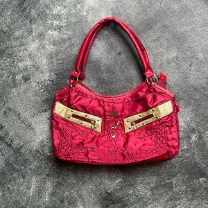 Vintage Y2K Shoulder bag Wanita red