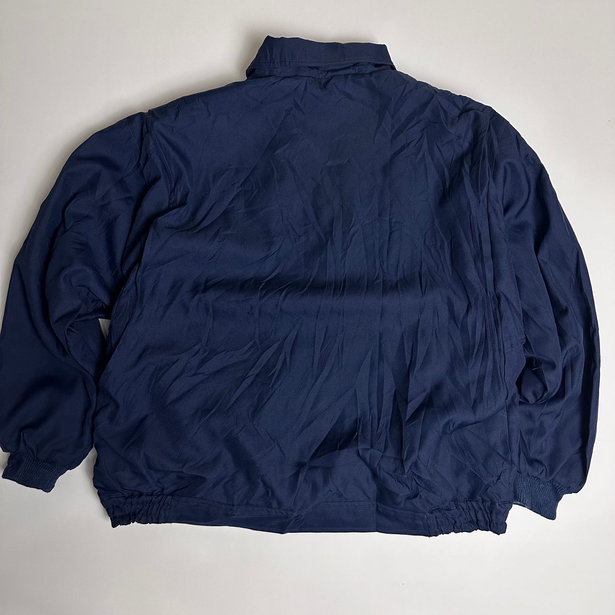 Vintage Casual Bomber jacket Pria navy, foto 8