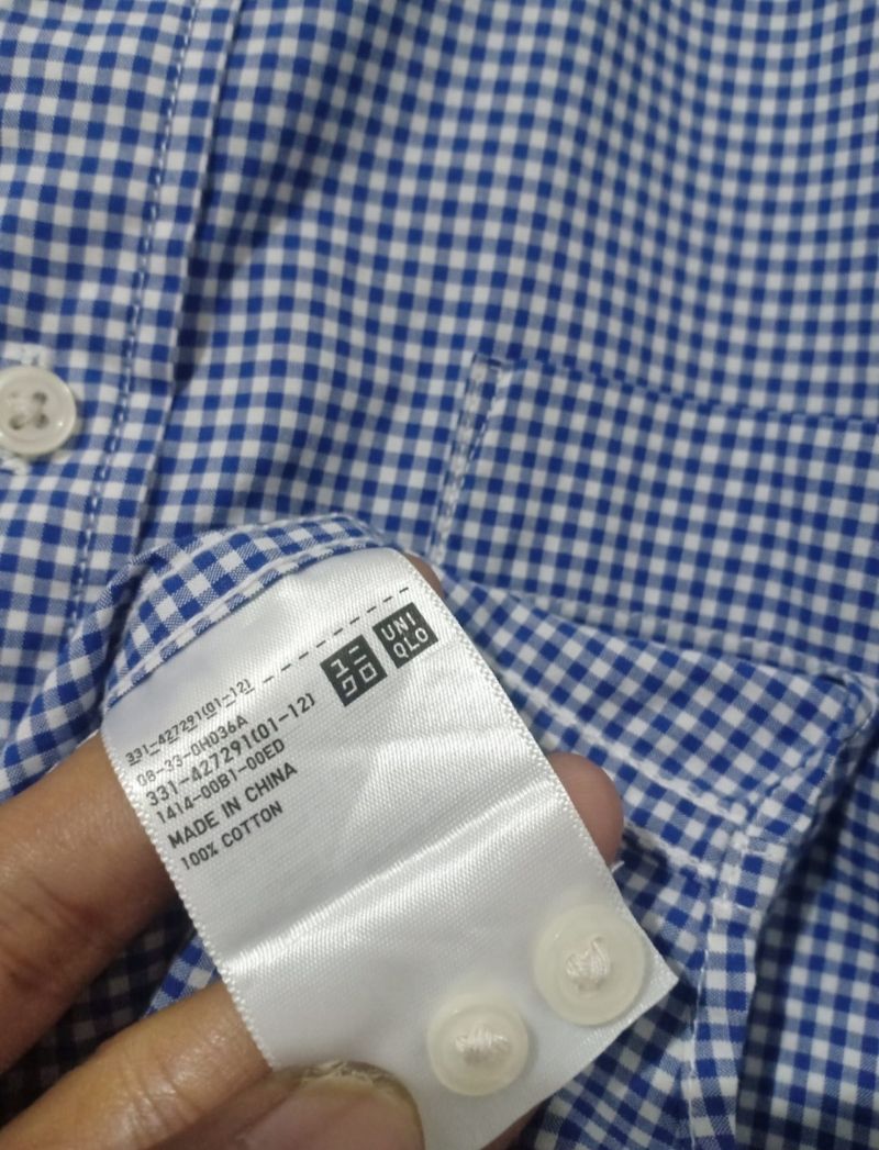 Kemeja Uniqlo Size L, foto 4