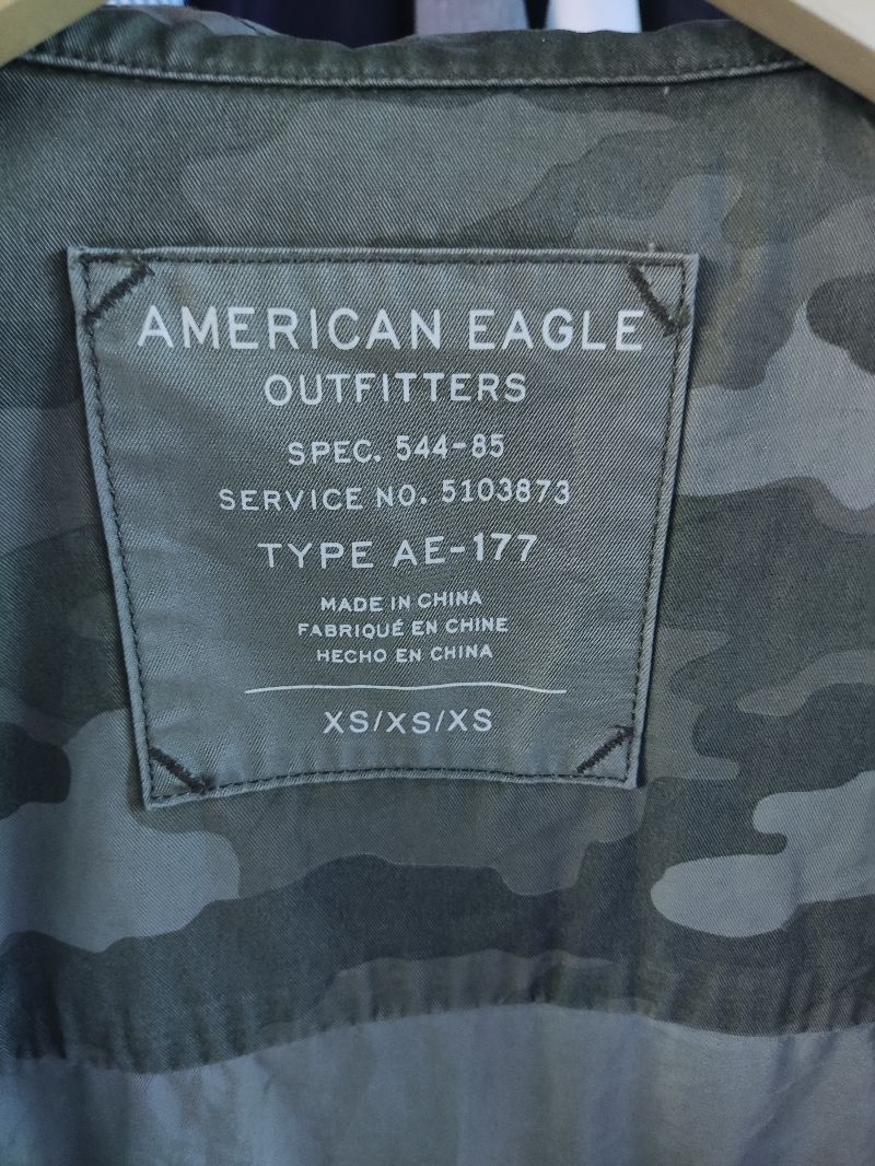 Jaket Army/Camo American Eagle, foto 6