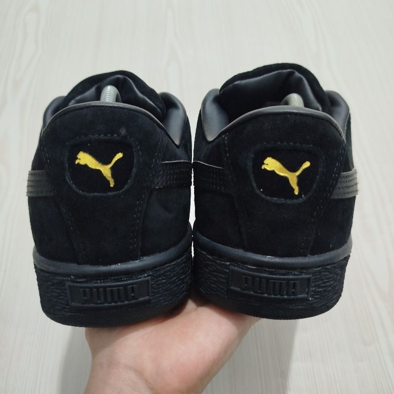 Puma suede xl fullblack, foto 4