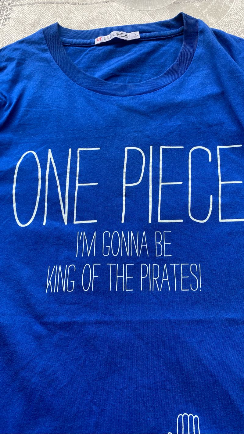 Kaos uniqlo x onepiece, foto 3